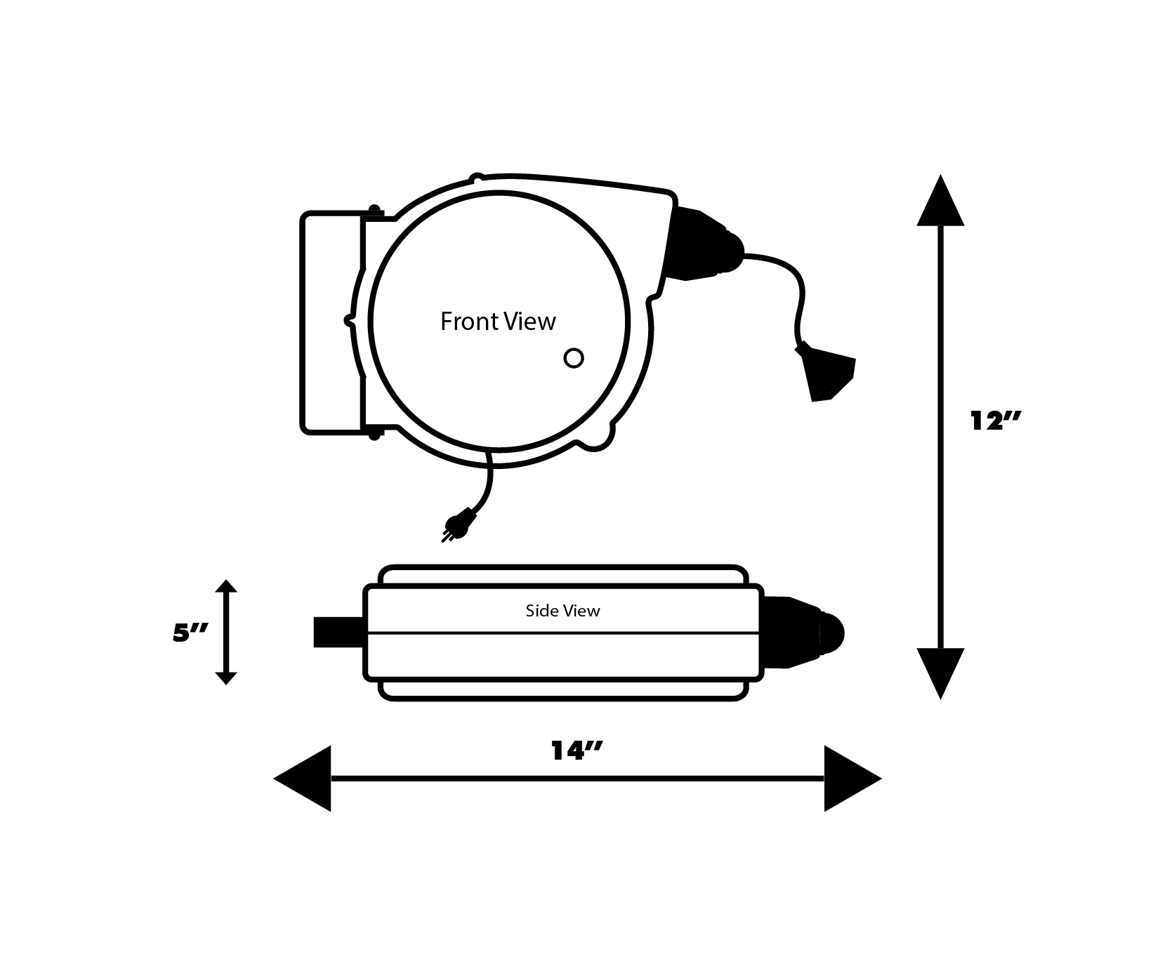 large marine extension cord reel diagram